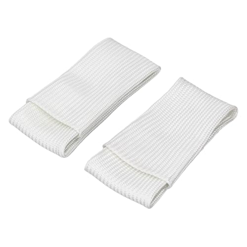 BONKZEBU 2pcs Glassfaserfinger -Kinderbetten, Thermisisolationsfingerabdeckungen, Tig -Schweißschweißschweiß -Protektor Xl L Größe Weiß, Tig -Schweißfinger -Wärmescheibe von BONKZEBU
