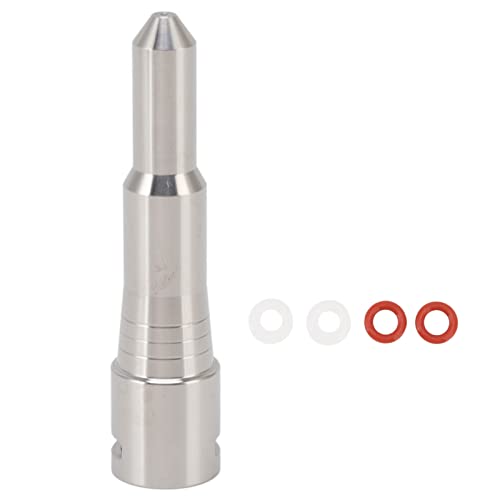 BONKZEBU 304 Edelstahl -Kaffeemaschine Dampfdüse, Leicht zu Reinigen und zu Installieren, Leistungsfähigerer Dampf für ECP3420 310 330, EC680 685, mit Eingebauten Siliziumringen von BONKZEBU