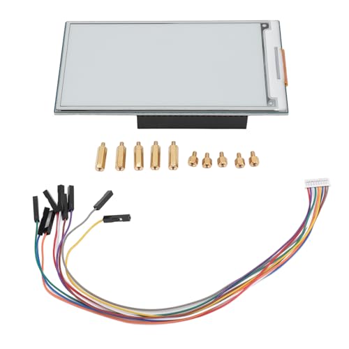 BONKZEBU 4,26-Zoll-E-Paper-Display-HAT, Papier-Display-HAT mit Geringem Stromverbrauch, Elektronisches Bildschirmpanel mit SPI-Steuerschnittstelle, für die RPi-Serie von BONKZEBU