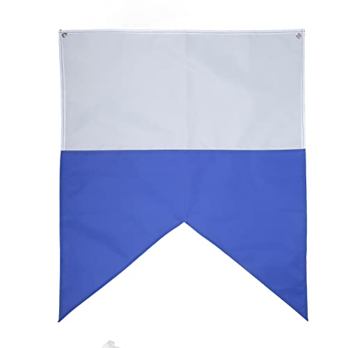 BONKZEBU Blaue Weiße Tauchflaggen Helle Farben Leichtes Polyester -Diver -Down -Flag Zum Schnorcheln Unterwasseraktivitäten 70x60 Cm BONKZEBU Blaue Weiße Tauchflaggen Helle Farben Leichtes Polyester -Diver -Down -Flag Zum Schnorcheln Unterwasseraktivitäten 70x60 Cm von BONKZEBU