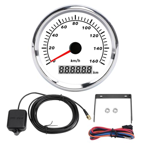 BONKZEBU Boots -Tachometermessgerät, 7 Farb -Backbeleuchtung Digitale Display 85 Mm Tachometer, Effiziente Daten Lesen Digital, für das Motorrad von Boot Yacht RV LKW BONKZEBU Boots -Tachometermessgerät, 7 Farb -Backbeleuchtung Digitale Display 85 Mm Tachometer, Effiziente Daten Lesen Digital, für das Motorrad von Boot Yacht RV LKW von BONKZEBU