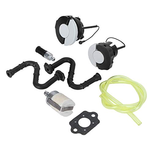 BONKZEBU Cap -Ersatzschlauchfilter -Kit ABS -Kettensägenzubehör mit Kraftstoffkappenschlauchanpassung für MS261 MS271 MS291 von BONKZEBU