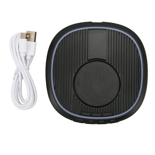 BONKZEBU Nicht Nachweisbarer Maus -Mover, Einstellbare Bewegungszeit Ultra Slim Maus Jiggler, Einfach zu Bedienen und Super Ruhiges Shaker, um den PC -Laptop Aktiv zu Halten (Schwarz) von BONKZEBU