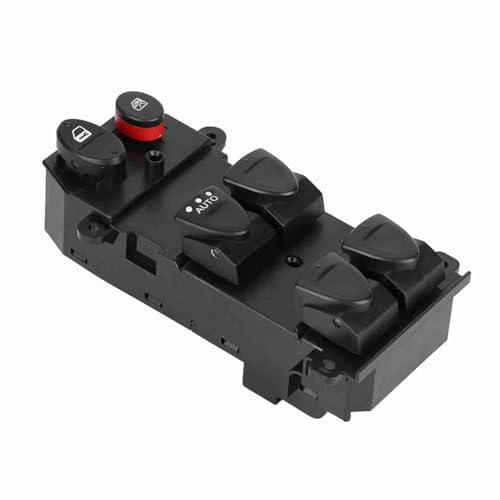 BONKZEBU Power -Fenster -Master -Schalter Hochwertiger ABS Langlebige Glatte Oberfläche Links Vordere Elektroschalter Schalter für Hondacivic 2006 2011 35750 SNV H51 von BONKZEBU
