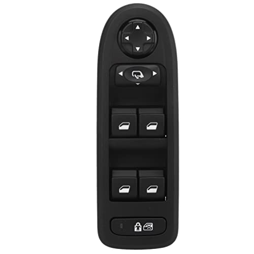 BONKZEBU Power Window Switch 96631328XT, Schnellantwortempfindlichkeitsschalter -Master -Schaltfläche für 508 2012 mit Rückspiegelfalten, Untergeordneten Safe und Sperrfunktionen BONKZEBU Power Window Switch 96631328XT, Schnellantwortempfindlichkeitsschalter -Master -Schaltfläche für 508 2012 mit Rückspiegelfalten, Untergeordneten Safe und Sperrfunktionen von BONKZEBU