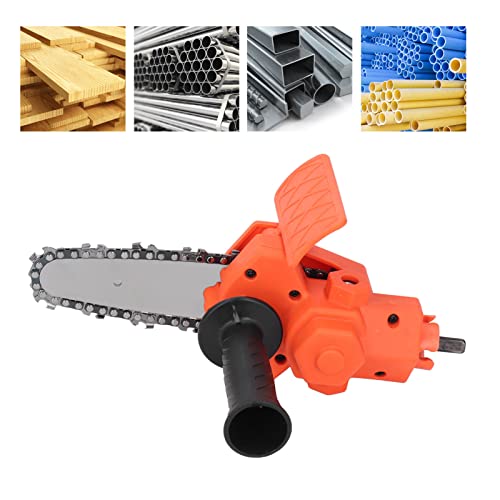 Electric Drill Reciprocating Saw Adapter,Three Handle Control Electric Drill to Saw Adapter, Feel Chainsaw Converter,Mit der elektrischen Bohrmaschine Anforderungen von BONKZEBU