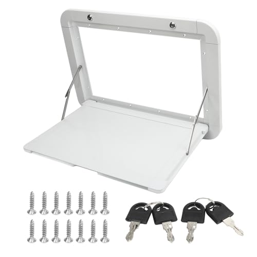 RV -Klapptisch, eine Große Anzahl von Gegenständen Externer Esstisch, Einfache Installation Klappernmobiliencampingtisch, für MPV RV -Boot Im Freien Platzieren von BONKZEBU