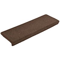 15 Stk. Teppich-Treppenstufen，Treppenteppiche 65x21x4 cm Braun vidaXL von BONNEVIE