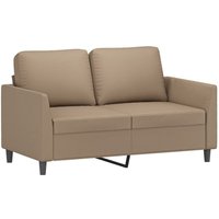 2-Sitzer-Sofa Cappuccino-Braun 120 cm Kunstleder vidaXL58676 von BONNEVIE