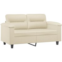 2-Sitzer-Sofa Creme 120 cm Kunstleder vidaXL136192 von BONNEVIE