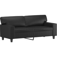 2-Sitzer-Sofa Schwarz 140 cm Kunstleder vidaXL676413 von BONNEVIE