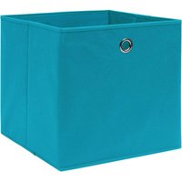 Aufbewahrungsboxen 4 Stk. Vliesstoff 28x28x28 cm Babyblau Vidaxl Blau von BONNEVIE