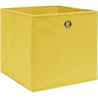 Aufbewahrungsboxen 4 Stk. Vliesstoff 28x28x28 cm Gelb vidaXL28118 von BONNEVIE