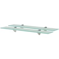Bonnevie - 2 Stk. Wandregale,Schwebende Regale,Wandboard Glas 60x20 cm 8 mm VMEC802013 Bonnevie - 2 Stk. Wandregale,Schwebende Regale,Wandboard Glas 60x20 cm 8 mm VMEC802013 von BONNEVIE