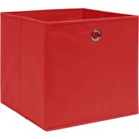 Bonnevie - Aufbewahrungsboxen 10 Stk. Vliesstoff 28x28x28 cm Rot vidaXL14039 von BONNEVIE