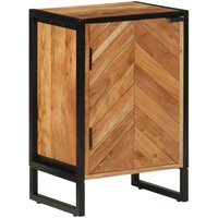 Badschrank 40x30x60 cm Massivholz Akazie und Eisen vidaXL78665 von BONNEVIE