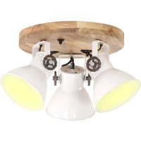 Deckenlampe Industriestil 25 w Weiß 42x27 cm E27 vidaXL71921 von BONNEVIE