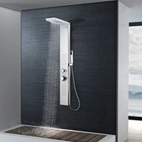 Duschpaneel-System Edelstahl Stahl Viereckig CFW870623 von BONNEVIE