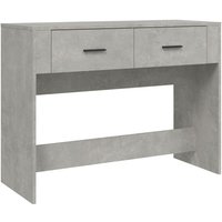 Konsolentisch Betongrau 100x39x75 cm Holzwerkstoff Vidaxl von VIDAXL
