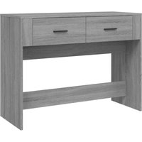 Konsolentisch,Flurtisch Grau Sonoma 100x39x75 cm Holzwerkstoff vidaXL von BONNEVIE