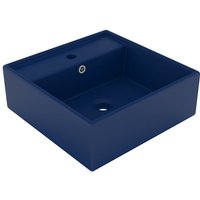 Bonnevie - Luxus-Waschbecken,Handwaschbecken,Waschtisch Überlauf Quadratisch Matt Dunkelblau 41x41 cm JDVN584426 Bonnevie - Luxus-Waschbecken,Handwaschbecken,Waschtisch Überlauf Quadratisch Matt Dunkelblau 41x41 cm JDVN584426 von BONNEVIE