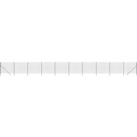 Maschendrahtzaun,Gartenzaun Anthrazit 2,2x25 m Verzinkter Stahl vidaXL von BONNEVIE