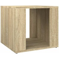 Bonnevie - Nachttisch,Beistelltisch Sonoma-Eiche 41x40x36 cm Holzwerkstoff vidaXL von BONNEVIE