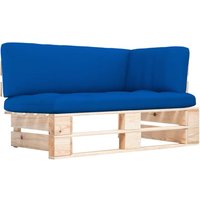 Outdoor-Ecksofa Paletten Kiefernholz Imprägniert vidaXL374133 von BONNEVIE