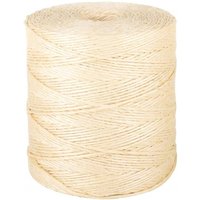 Bonnevie - Seil 100% Sisal 2 mm 600 m vidaXL218356 von BONNEVIE