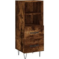 Sideboard,Kommode Räuchereiche 34,5x34x90 cm Holzwerkstoff vidaXL von BONNEVIE