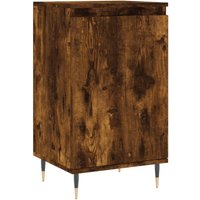 Sideboard Räuchereiche 40x35x70 cm Holzwerkstoff Vidaxl Weiß von BONNEVIE