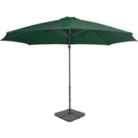 Sonnenschirm,Gartenschirm mit Schirmständer Grün vidaXL von BONNEVIE