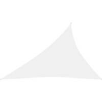 Bonnevie - Sonnensegel,Sonnenschutzsegel Oxford-Gewebe Dreieckig 4x5x6,4 m Weiß vidaXL von BONNEVIE