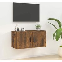 Bonnevie - TV-Möbel, TV-Lowboard - TV-Schrank für das Wohnzimmer,TV-Wandschrank Räuchereiche 80x34,5x40 cm -FV73840 - Braun von BONNEVIE
