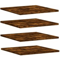 Bonnevie - Wandregale 4 Stk. Räuchereiche 40x40x1,5 cm Holzwerkstoff vidaXL789989 von BONNEVIE