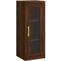 Wandschrank Braun Eichen-Optik 34,5x34x90 cm Vidaxl Braun von BONNEVIE