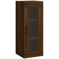 Bonnevie - Wandschrank Badschrank Braun Eichen-Optik 34,5x34x90 cm vidaXL von BONNEVIE