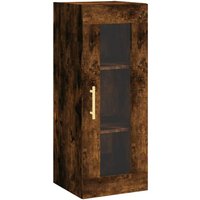 Wandschrank Badschrank Räuchereiche 34,5x34x90 cm vidaXL von BONNEVIE