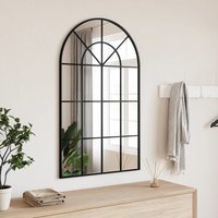 Bonnevie - Wandspiegel Schwarz 60x100 cm Gewölbt Eisen CFW707765 Bonnevie - Wandspiegel Schwarz 60x100 cm Gewölbt Eisen CFW707765 von BONNEVIE