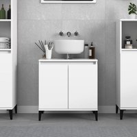 Waschbeckenunterschrank,Waschtischunterschrank,Badmöbel Weiß 58x33x60 cm Holzwerkstoff JDVN179806 Waschbeckenunterschrank,Waschtischunterschrank,Badmöbel Weiß 58x33x60 cm Holzwerkstoff JDVN179806 von BONNEVIE