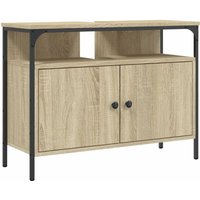 Waschbeckenunterschrank Sonoma-Eiche 60x30x60 cm Holzwerkstoff vidaXL79210 von BONNEVIE