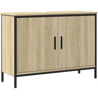 Waschbeckenunterschrank Sonoma-Eiche 80x30x60 cm Holzwerkstoff vidaXL37164 von BONNEVIE