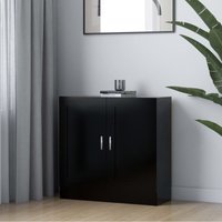 Bücherschrank Schwarz 82,5x30,5x80 cm Holzwerkstoff Vidaxl Bücherschrank Schwarz 82,5x30,5x80 cm Holzwerkstoff Vidaxl von VIDAXL