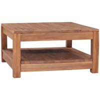 Couchtische Kaffeetisch 68x67x35 cm Massivholz Teak vidaXL von BONNEVIE