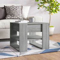 vidaXL Couchtisch Grau Sonoma 55,5x55x45 cm Holzwerkstoff vidaXL Couchtisch Grau Sonoma 55,5x55x45 cm Holzwerkstoff von JINLEFU