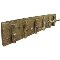 Garderobenleiste Gemischtes Altholz 60x15 cm CFW667926 Garderobenleiste Gemischtes Altholz 60x15 cm CFW667926 von BONNEVIE