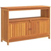 Garten-Konsolentisch 110x35x75 cm Massivholz Akazie vidaXL222014 von BONNEVIE