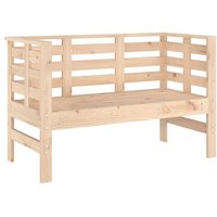 Gartenbank 111,5x53x71 cm Massivholz Kiefer vidaXL47895 von BONNEVIE