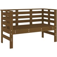 Bonnevie - Gartenbank Honigbraun 111,5x53x71 cm Massivholz Kiefer vidaXL46041 von BONNEVIE