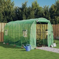 Gewächshaus mit Stahlrahmen Grün 8 m² 4x2x2 m - Vidaxl von VIDAXL